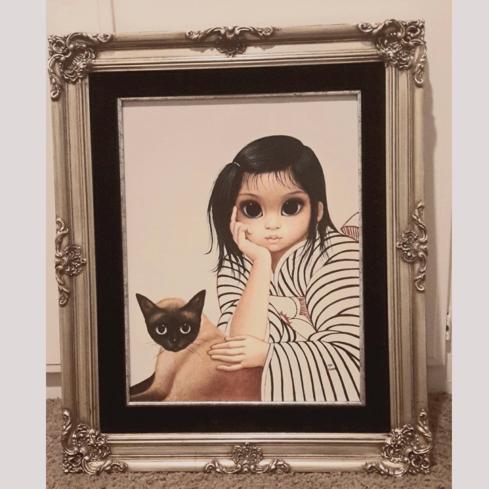 Margaret Keane Framed Art